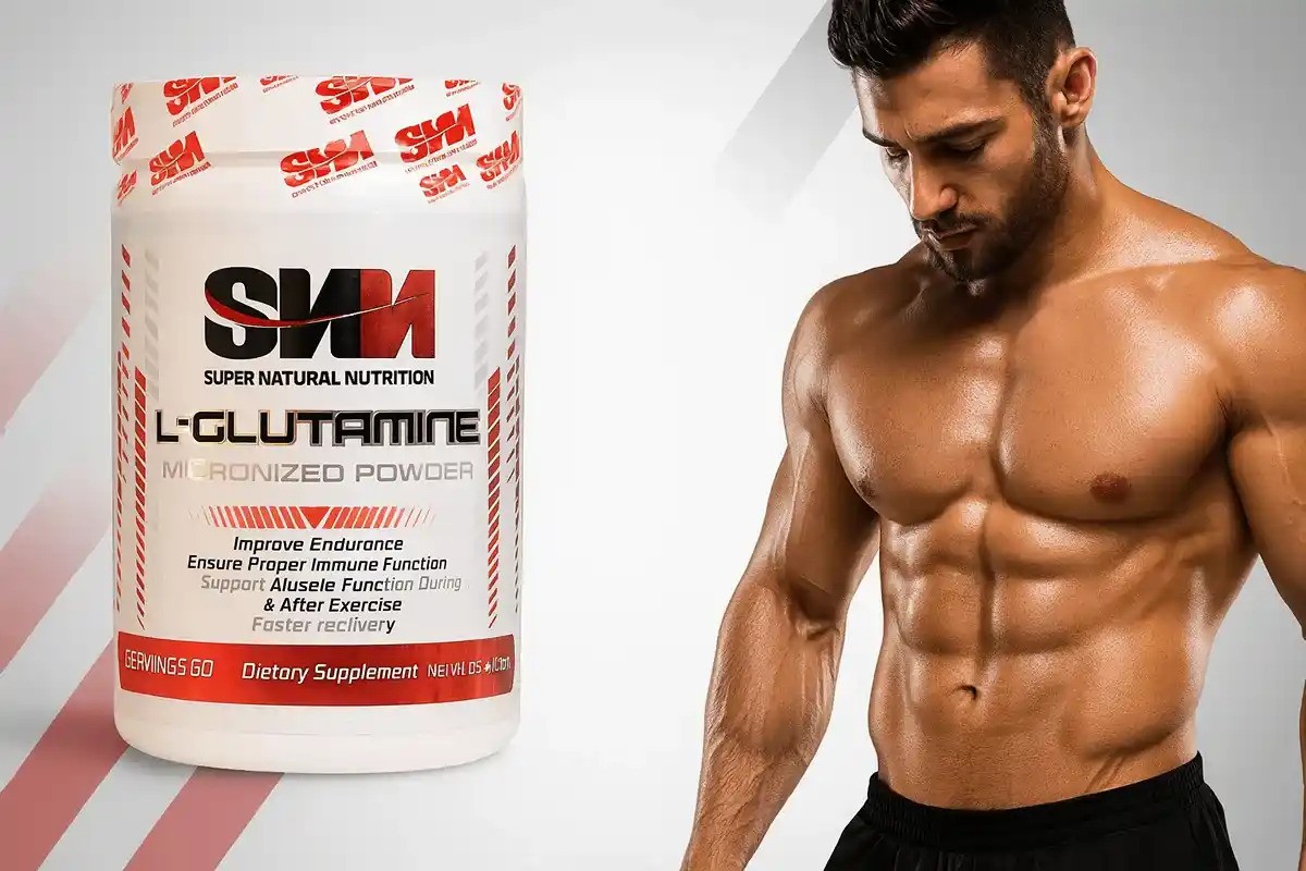 SNN L-GLUTAMINE پودر ال گلوتامین اس ان ان 300 گرمی