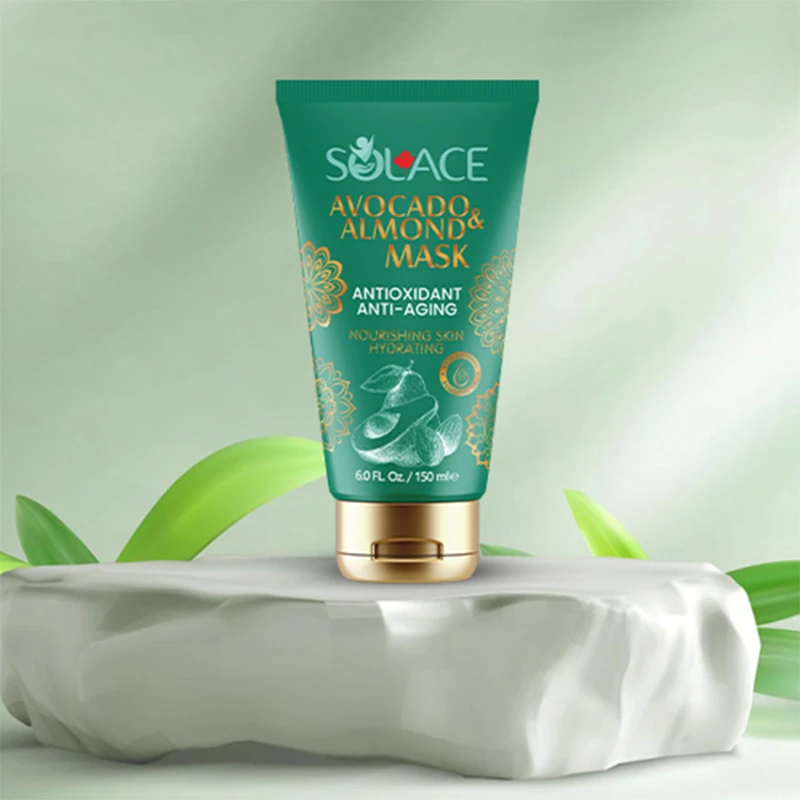 ماسک صورت مغذی آووکادو و بادام Solace