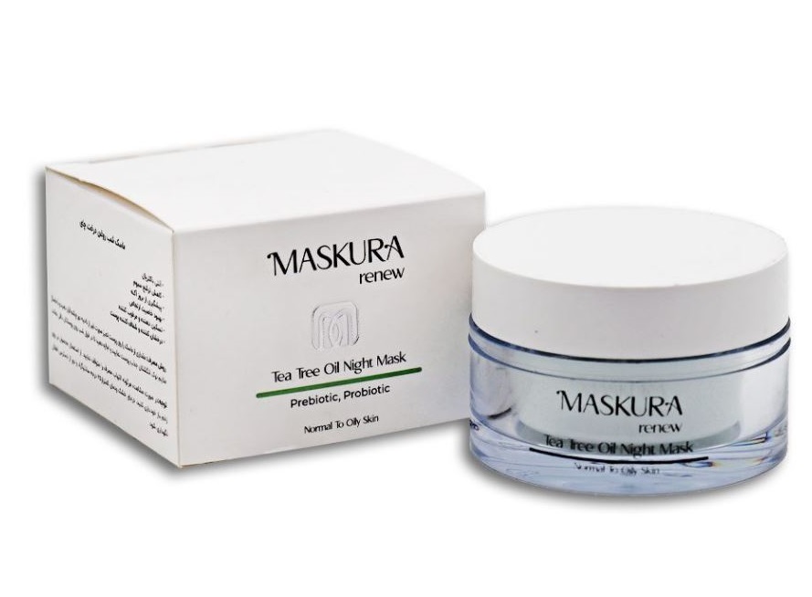 ماسک شب روغن درخت چای MASKURA