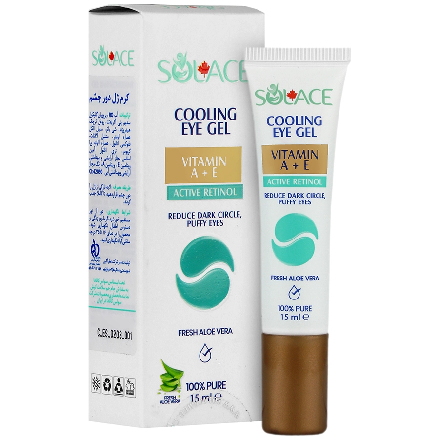 خرید ژل کرم ۴ کاره دور چشم سولس ۱۵m | داروخانه آنلاین دکتر شیروی