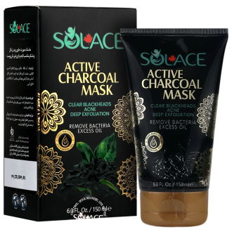 خرید ماسک اسکراب زغال و شکر Solace