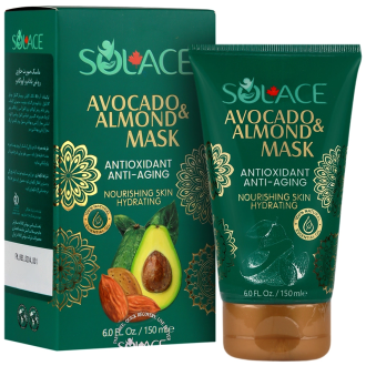 ماسک صورت مغذی آووکادو و بادام Solace