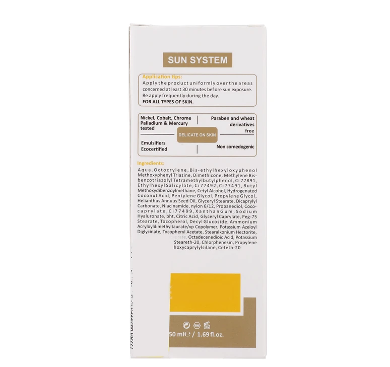خرید ضد آفتاب بی رنگ HL مدل SPF50