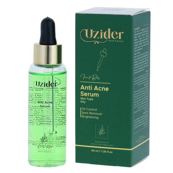 سرم لایه بردار ضد جوش یوزیدر حاوی عصاره برگ درخت چای مناسب پوست آکنه ای و جوش دار 40 میلی لیتر