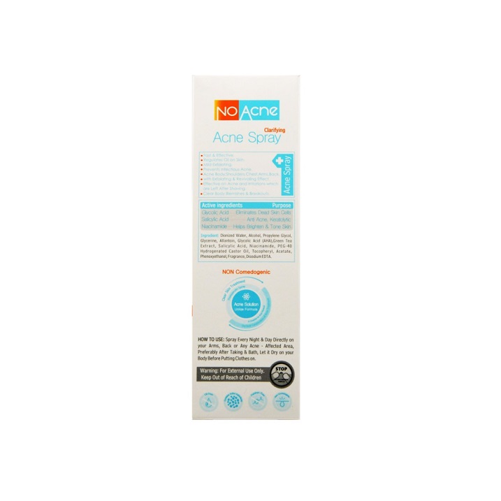 No Acne Anti Acne Spray 150 ml