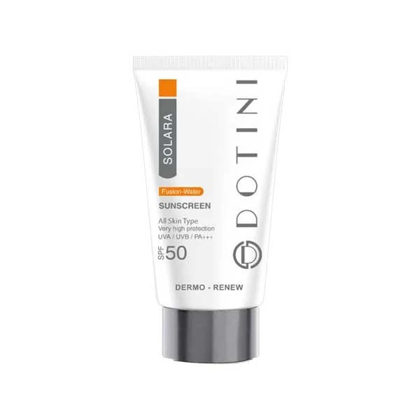 کرم ضد آفتاب فیوژن واتر دوتینی SPF50 بیرنگ/ انواع پوست 50 میلی لیتر