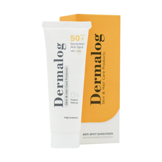کرم ضد آفتاب و ضد لک SPF50 درمالوگ 50 میلی لیتر