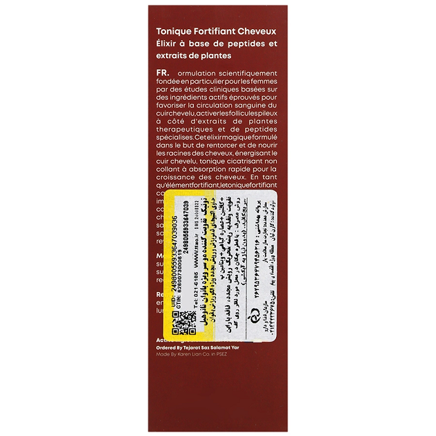 Hair Fortifying Tonic Women Line