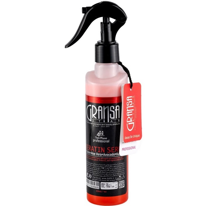 اسپری موی دوفاز کراتین گرانسا Gransa Star 4in1