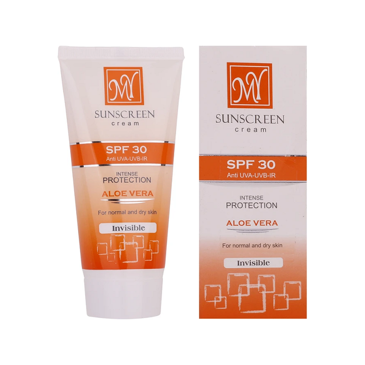 ضد آفتاب بی رنگ SPF30 مناسب پوست نرمال و خشک