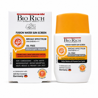 ضد آفتاب بی رنگ بایوریچ مدل SunRich SPF50 حجم ۵۰ میل