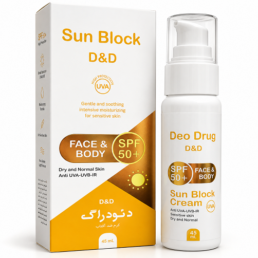 ضد آفتاب بی رنگ دئودراگ SPF 50