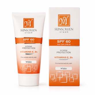 ضدآفتاب بی رنگ مای SPF60 پوست خشک
