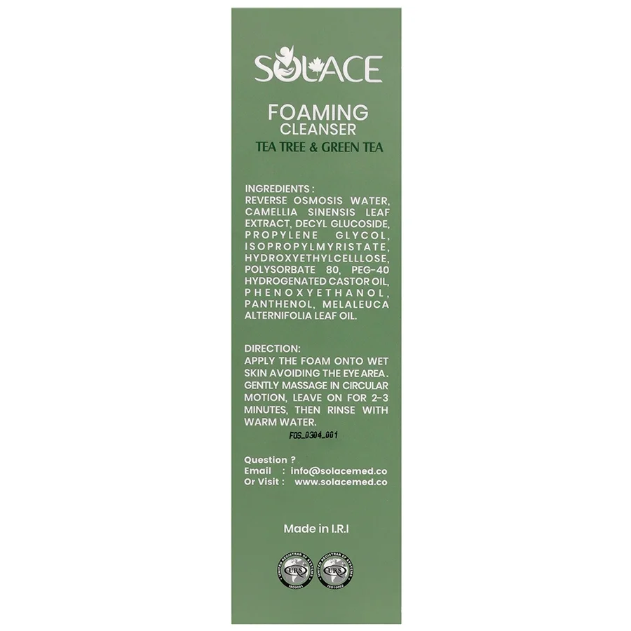 فوم شستشوی تی تری Solace