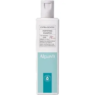 شامپو آلپاویت Extra Gentle مناسب کف سر حساس و پس از کاشت مو حجم 240ml