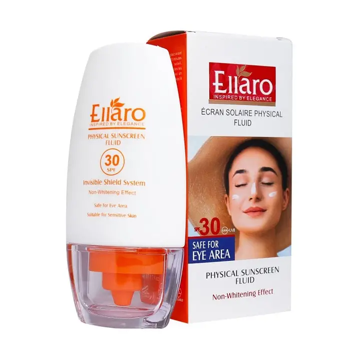 فلوئید ضد آفتاب فیزیکال SPF30 الارو