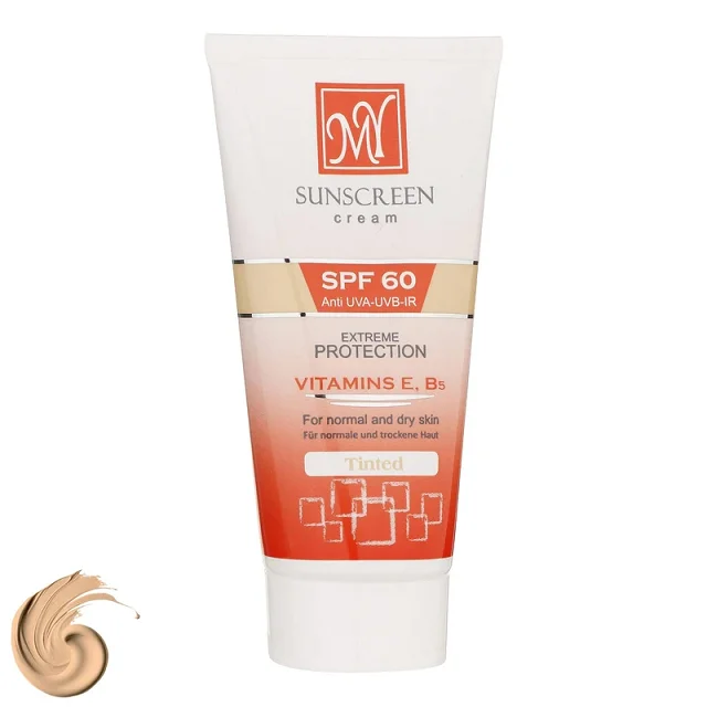 کرم ضدآفتاب رنگی مای مناسب پوست خشک SPF 60